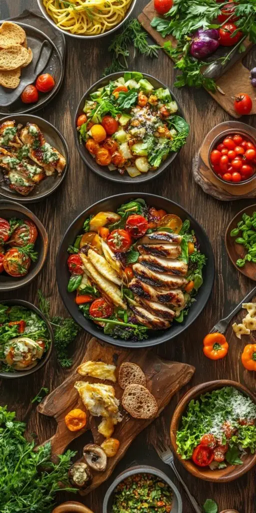 Pleins de plats healthy